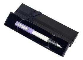 Caneta Tinteiro Jinhao Lilás Com Estojo De Presente