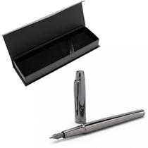 CANETA TINTEIRO METAL CHUMBO 0,5MM PENA ELEGANTE c. CAIXA CANETA TINTEIRO METAL CHUMBO 0,5MM PENA ELEGANTE c. CAIXA