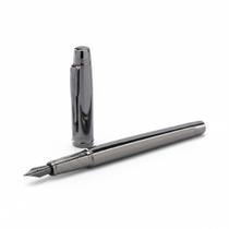 Caneta tinteiro metal chumbo 0,5mm ponta pena luxo elegante