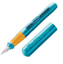 Caneta Tinteiro Pelikan Pelikano Junior Azul Pena Canhoto Caneta Tinteiro Pelikan Pelikano Junior Azul Pena Canhoto