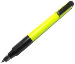 Caneta Tinteiro Pen Up Germany Fluo Amarelo Néon