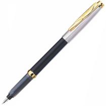 Caneta Tinteiro Pierre Cardin Ref: Pct-03bk Momento Half Preta/Prata Caneta Tinteiro Pierre Cardin Ref: Pct-03bk Momento Half Preta/Prata