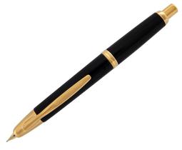 Caneta Tinteiro Pilot Capless Vanishing Point Preto Gt 18K