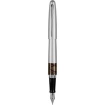 Caneta-Tinteiro Pilot MR Animal Collection - Matte Silver Python