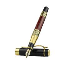 Caneta-tinteiro Retrô De Metal De Alta Qualidade Com Design Clássico E Conversor Para Escrita Em