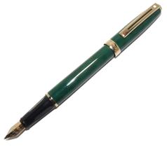 Caneta Tinteiro Sheaffer Prelude Verde Com Dourado - Nos