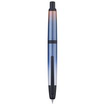 Caneta-tinteiro Wikult Jinhao 10 Azul em degradê com pena média Caneta-tinteiro Wikult Jinhao 10 Azul em degradê com pena média