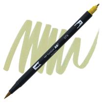 Caneta Tombow Dual Brush Verde Ocre Caneta Tombow Dual Brush Verde Ocre