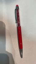Caneta Touch Screen Diamante Cristal Luxo