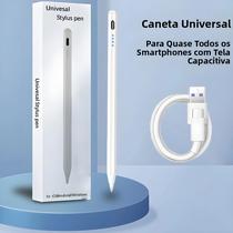 Caneta Touch Universal Capacitiva Para Android, iOS E Windows, Compatível Com iPad, Apple Pencil,