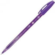 Caneta Tris Slide Fancy Com Cheiro Roxo (uva)