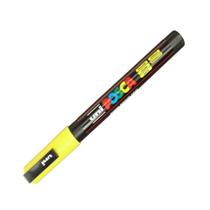 Caneta Uni-Ball Posca Pc-3M Fina - Amarelo