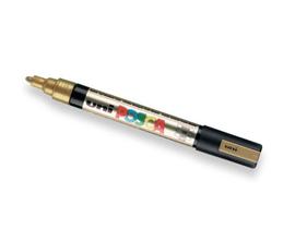 Caneta Uni-Ball Posca Pc-5M - Ouro Caneta Uni-Ball Posca Pc-5M - Ouro