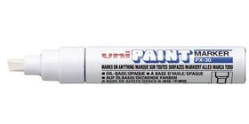 Caneta Uni-Ball Uni Paint Grosso 4.0 mm Branco PX-30