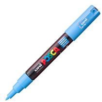 Caneta Uni Posca Pc 1m Azul Ceu Uniball Caneta Uni Posca Pc 1m Azul Ceu Uniball