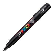 Caneta Uni Posca Pc 1m Preto Uniball Caneta Uni Posca Pc 1m Preto Uniball