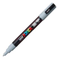 Caneta Uni Posca Pc 3m Cinza Uniball Caneta Uni Posca Pc 3m Cinza Uniball