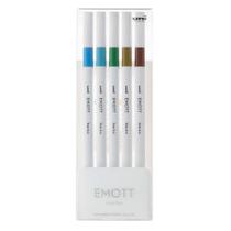 Caneta Uniball Emott 0.4mm c/05 cores n.04 Caneta Uniball Emott 0.4mm c/05 cores n.04
