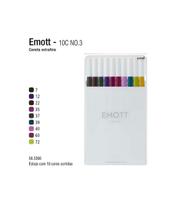 Caneta Uniball Emott 0.4Mm C/10 Cores N.03