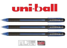 Caneta Uniball Jetstream 1.0mm Sx-101 Azul Kit C/3 Unidades Caneta Uniball Jetstream 1.0mm Sx-101 Azul Kit C/3 Unidades
