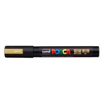 Caneta Uniball Posca PC-5M Ouro - Sertic Caneta Uniball Posca PC-5M Ouro - Sertic