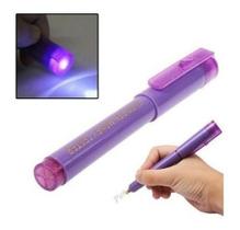 Caneta uv Detectora Notas cédulas Falsa Dinheiro Falsificado Caneta uv Detectora Notas cédulas Falsa Dinheiro Falsificado