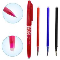 Caneta Vermelha Apagavel Costura Alfaiate Patchwork 03 Refil