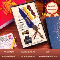Caneta Vintage Pena Caligráfica Harry Potter OficiaL Caneta Vintage Pena Caligráfica Harry Potter OficiaL