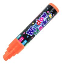 Caneta Window Marker Wp-528 Laranja Sinoart