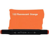 Caneta Yes Marker Dual 122 Fluorescent Orange