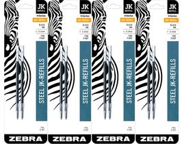 Caneta Zebra G-402 de aço inoxidável JK-Refill Fine Point 0,5 mm Caneta Zebra G-402 de aço inoxidável JK-Refill Fine Point 0,5 mm
