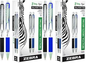 Caneta Zebra Z Grip Flight Retrátil 1,2 mm Ponta Grossa Caneta Zebra Z Grip Flight Retrátil 1,2 mm Ponta Grossa