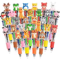 Caneta Zhirlyn Animal 4 em 1 multicolorida Mini 30 unidades para crianças Caneta Zhirlyn Animal 4 em 1 multicolorida Mini 30 unidades para crianças