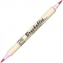 Caneta Zig Brushables Kuretake Dupla Baby Pink Caneta Zig Brushables Kuretake Dupla Baby Pink