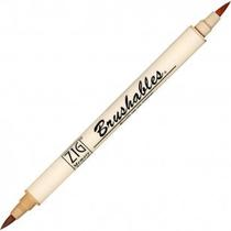 Caneta Zig Brushables Kuretake Dupla Fawn