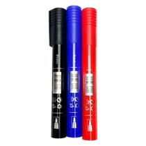 Canetão Marcador Permanente Escreve Em Plástico Vidro Metal Ponta Chanfrada Resistente À Água