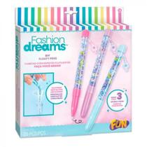 Canetas com Enfeites Flutuantes F0151-6 - FUN Divirta-se Canetas com Enfeites Flutuantes F0151-6 - FUN Divirta-se