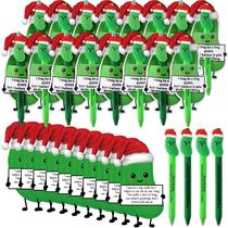 Canetas de escrever MotiMind Christmas Pickle, 40 conjuntos, 14 cm a granel
