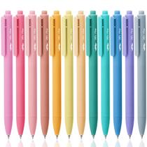 Canetas de gel Mr. Pen retráteis de 0,7 mm Fine Point, pacote com 12 Canetas de gel Mr. Pen retráteis de 0,7 mm Fine Point, pacote com 12