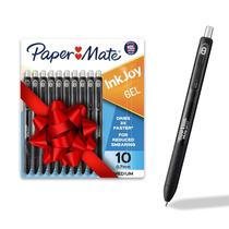 Canetas de gel Paper Mate InkJoy Black Medium Point 0,7 mm (10 unidades)