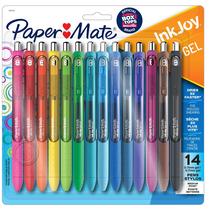 Canetas de gel Paper Mate InkJoy, conjunto de 14 pontos médios Canetas de gel Paper Mate InkJoy, conjunto de 14 pontos médios