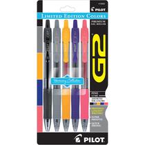 Canetas de gel PILOT G2 Harmony 0,7 mm Fine Point, pacote com 5 Canetas de gel PILOT G2 Harmony 0,7 mm Fine Point, pacote com 5