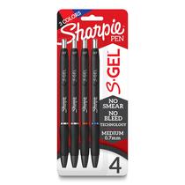 Canetas de gel Sharpie S-Gel de ponto médio 0,7 mm, cores variadas 4