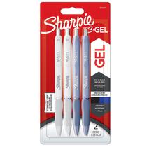 Canetas de gel Sharpie S-Gel Medium Point 0,7 mm Frost Blue & White