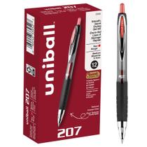 Canetas de gel uni-ball 207 retráteis para prevenção de fraudes de 0,7 mm Canetas de gel uni-ball 207 retráteis para prevenção de fraudes de 0,7 mm