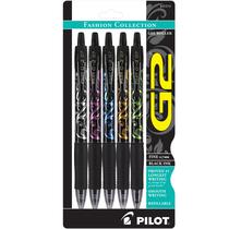 Canetas de rolo de gel PILOT G2 Premium Fine Point 0,7 mm pretas x5 Canetas de rolo de gel PILOT G2 Premium Fine Point 0,7 mm pretas x5