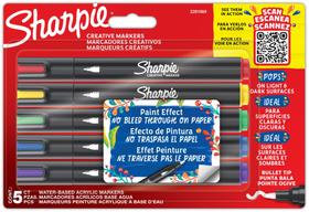 Canetas de tinta acrílica Sharpie à base de água, 5 unidades Canetas de tinta acrílica Sharpie à base de água, 5 unidades