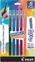 Canetas de tinta gel Pilot FriXion ColorSticks Fine Point 0,7 mm, pacote com 5 Canetas de tinta gel Pilot FriXion ColorSticks Fine Point 0,7 mm, pacote com 5