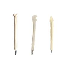 Canetas Esferográfica em Forma de Osso - Presente Divertido e Realista para Escola ou Escritório Canetas Esferográfica em Forma de Osso - Presente Divertido e Realista para Escola ou Escritório