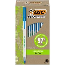 Canetas Esferográficas BIC Evolutions Round Stick - Azul Médio (Pacote com 50) Canetas Esferográficas BIC Evolutions Round Stick - Azul Médio (Pacote com 50)